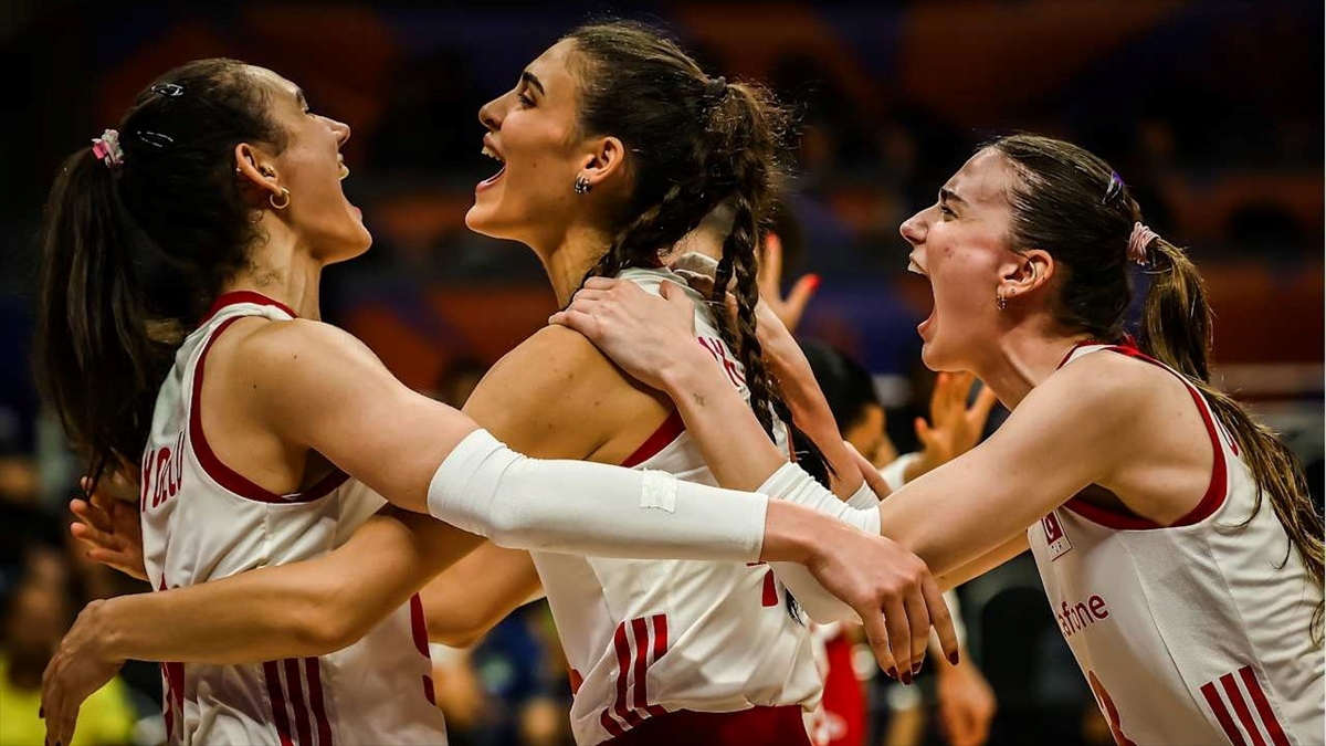 A Milli Kadın Voleybol Takımı, Milletler Ligi’nin son şampiyonu İtalya ile karşılaşacak