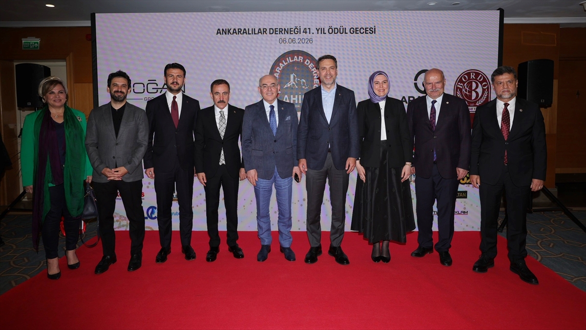 AHİD 41. Yıl Ödül Töreni Ankara’da yapıldı