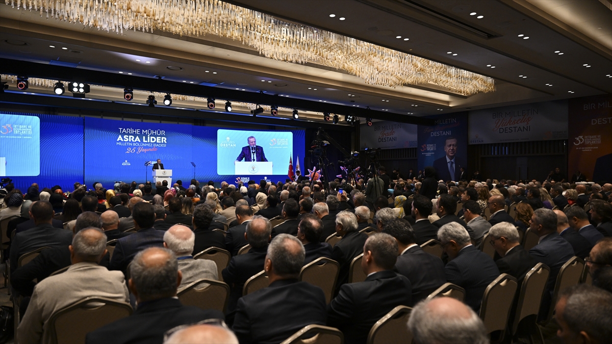 AK Parti’nin 33. İstişare ve Değerlendirme Toplantısı’nda Genel İstişare ve Değerlendirme Oturumu yapıldı
