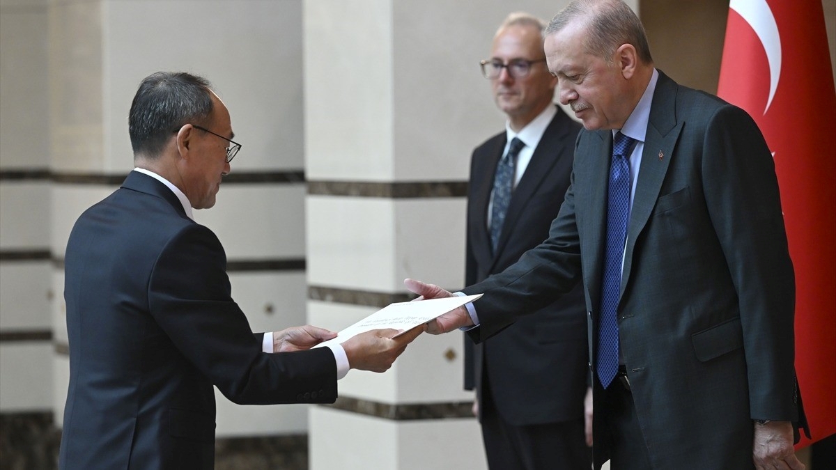 Cumhurbaşkanı Erdoğan, büyükelçilerin güven mektuplarını kabul etti