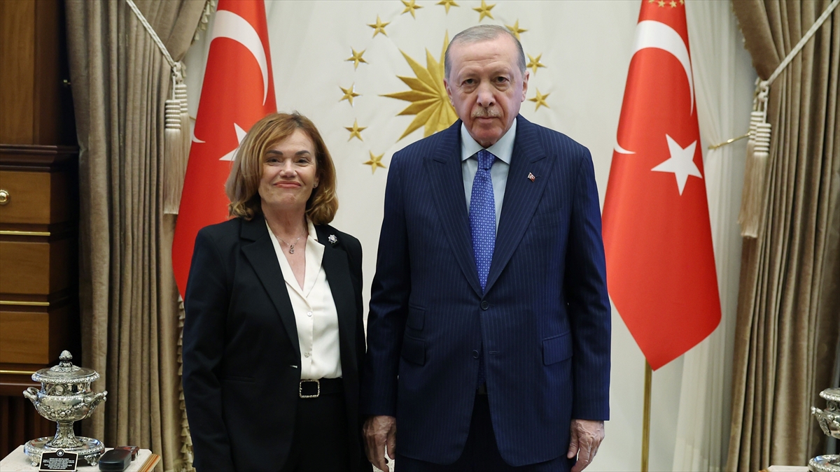Cumhurbaşkanı Erdoğan, İspanya Anayasa Mahkemesi Başkanvekili Huertas’ı kabul etti