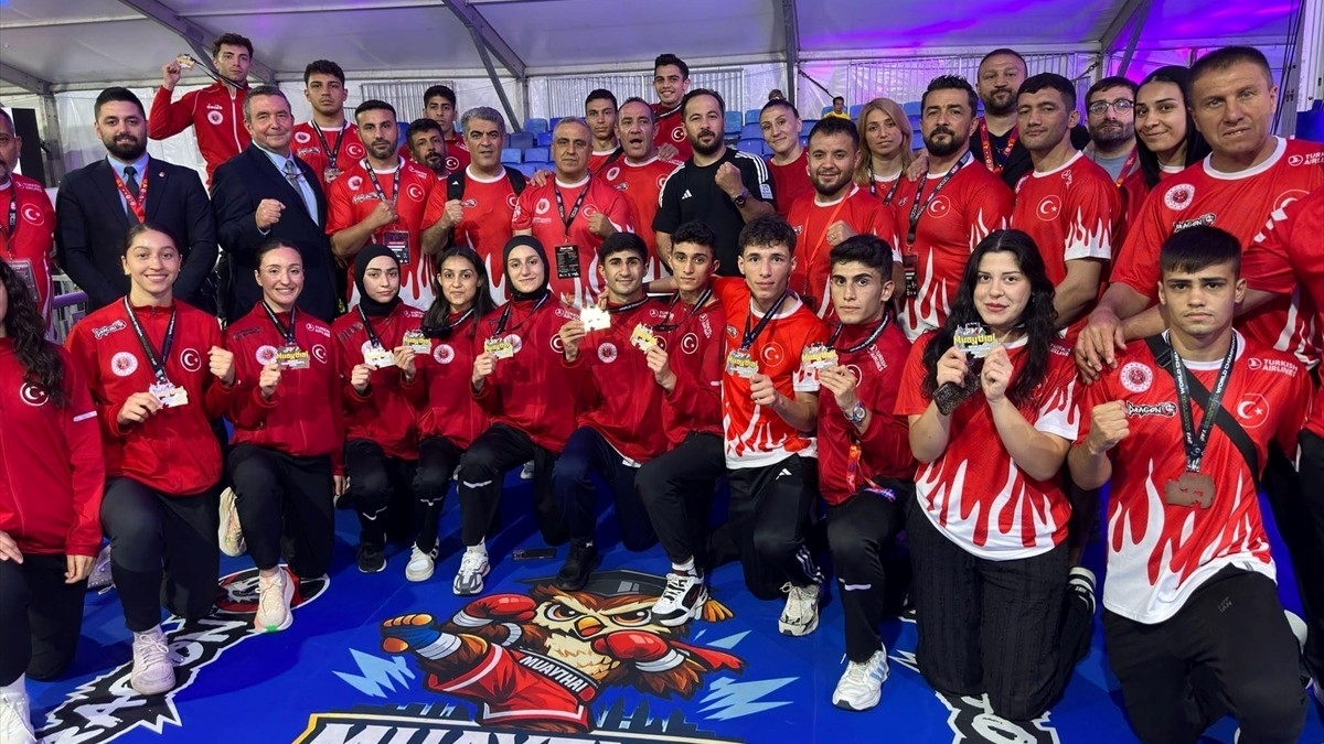 Dünya Muaythai Şampiyonası’nda milli sporculardan 4’ü altın, 16 madalya
