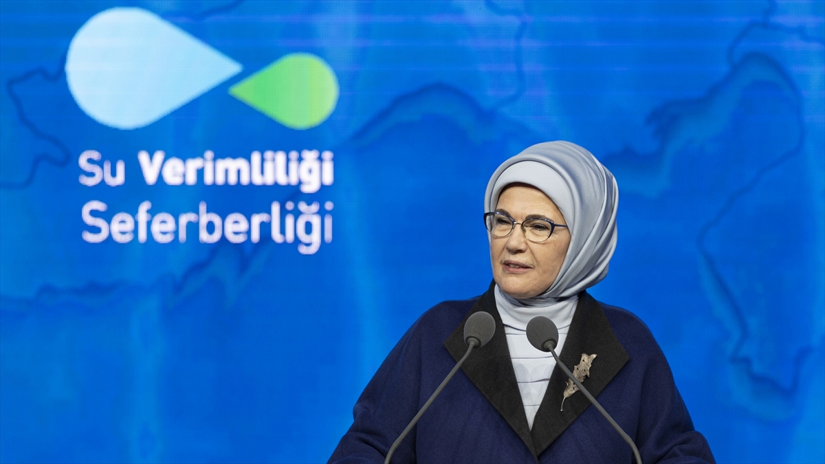 Emine Erdoğan’dan “Su Verimliliği Seferberliği” paylaşımı Emine Erdoğan’dan “Su Verimliliği Seferberliği” paylaşımı