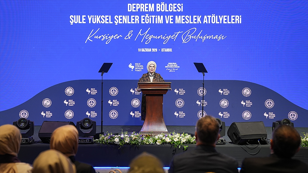 Emine Erdoğan’dan “Şule Yüksel Şenler Eğitim ve Meslek Atölyeleri”ne ilişkin paylaşım