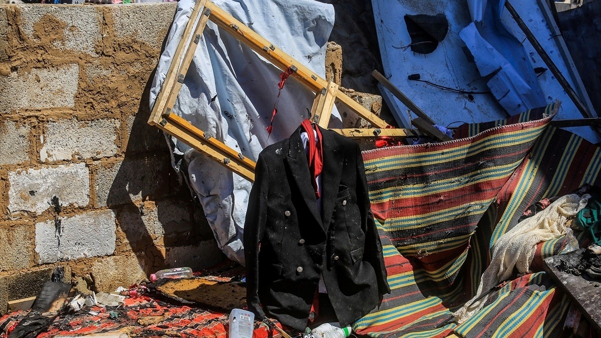 Gazzeli damat düğününe saatler kala İsrail saldırısında yaşamını yitirdi Gazzeli damat düğününe saatler kala İsrail saldırısında yaşamını yitirdi