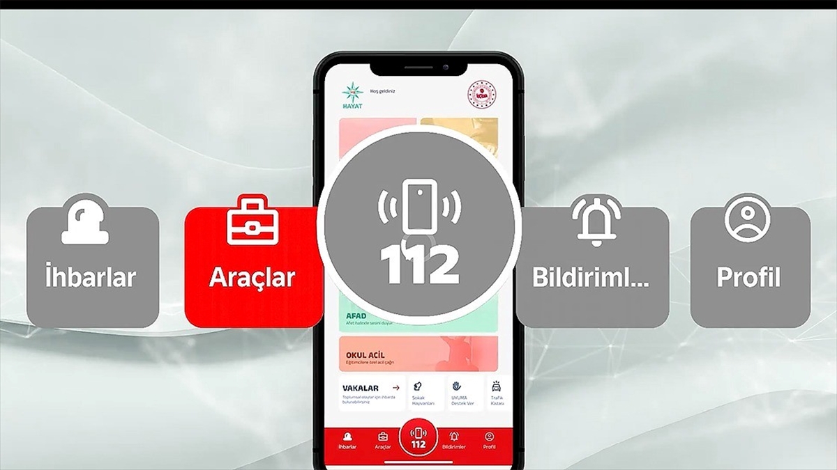 “HAYAT 112 Acil” uygulamasının indirilme sayısı yarım milyonu aştı