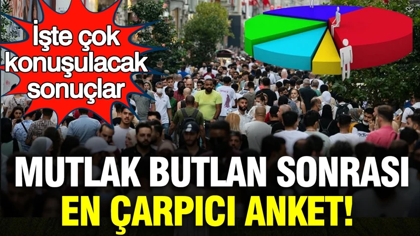 Mutlak butlan sonrası en çarpıcı anket Sonuçları gündem oldu… Mutlak butlan sonrası en çarpıcı anket Sonuçları gündem oldu…