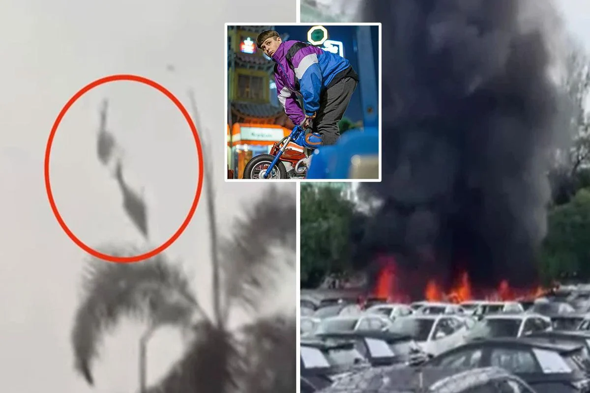 İki helikopter havada çarpıştı… İki helikopter havada çarpıştı…
