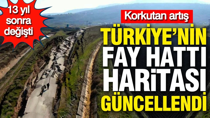 Türkiye deprem haritası 13 yıl sonra yenilendi… Türkiye deprem haritası 13 yıl sonra yenilendi…
