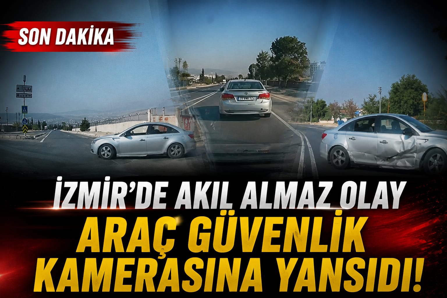 İZMİR’DE TRAFİKTE DEHŞET ANLARI: HASARLI ARACIYLA KASITLI KAZA YAPMAYA ÇALIŞTI! İZMİR’DE TRAFİKTE DEHŞET ANLARI: HASARLI ARACIYLA KASITLI KAZA YAPMAYA ÇALIŞTI!