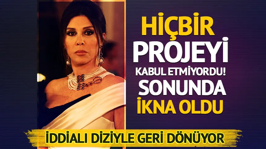 Hiçbir projeyi kabul etmiyordu! Nebahat Çehre geri dönüyor… Hiçbir projeyi kabul etmiyordu! Nebahat Çehre geri dönüyor…