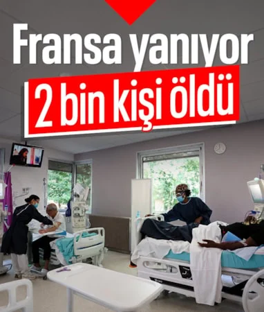 Fransa’da bir haftada sıcak hava dalgası bağlantılı 2 bin ölüm kaydedildi…
