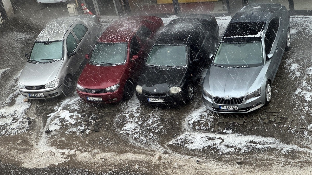 Ardahan’da sağanak ve dolu etkili oldu Ardahan’da sağanak ve dolu etkili oldu
