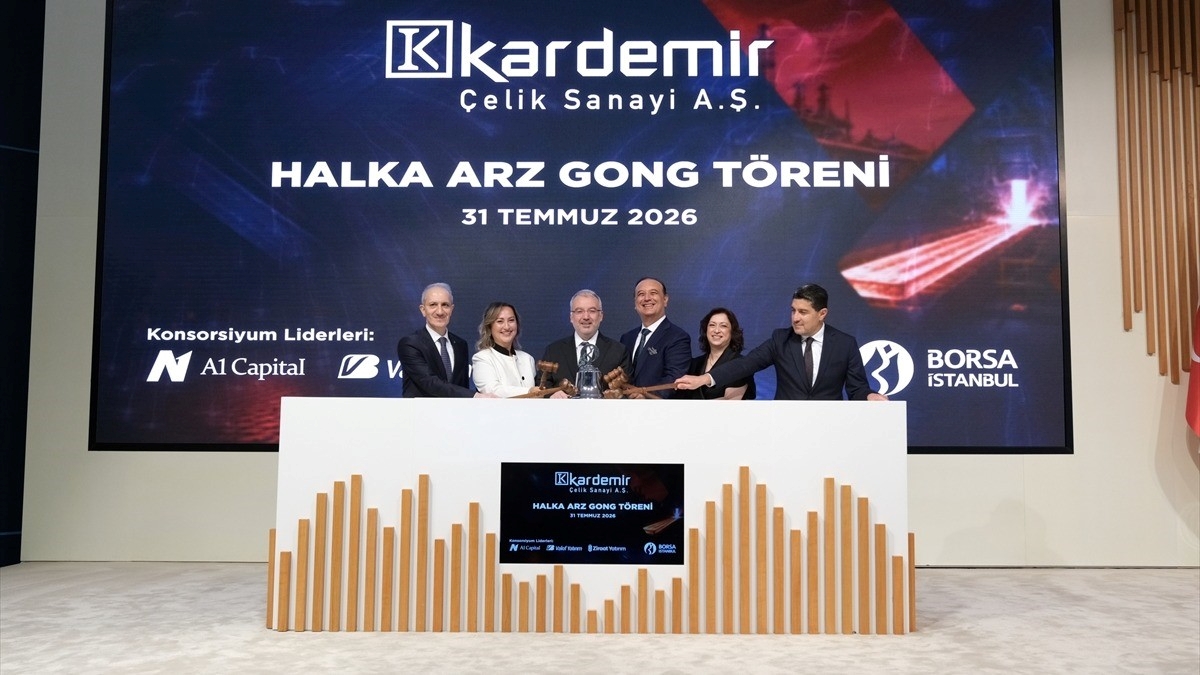 Borsa İstanbul’da gong Kardemir Çelik için çaldı Borsa İstanbul’da gong Kardemir Çelik için çaldı