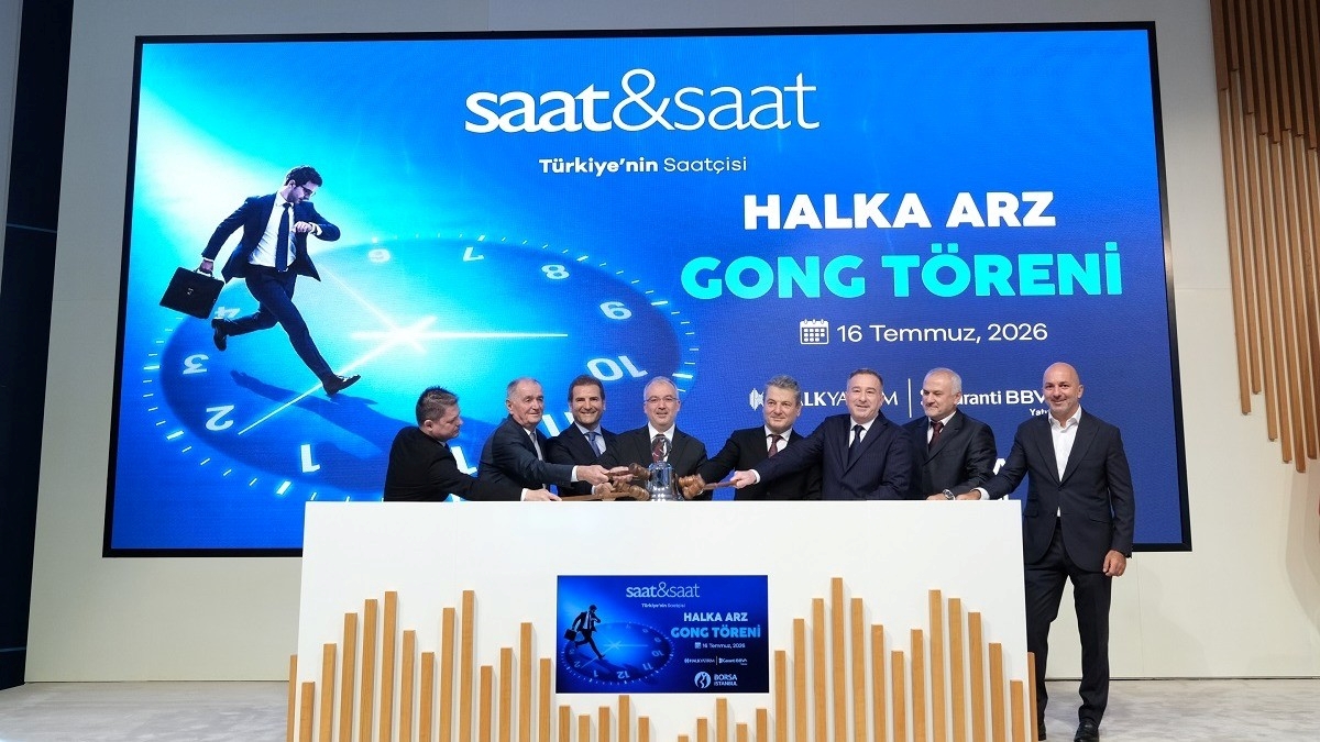 Borsa İstanbul’da gong, Saat ve Saat Sanayi ve Ticaret AŞ için çaldı