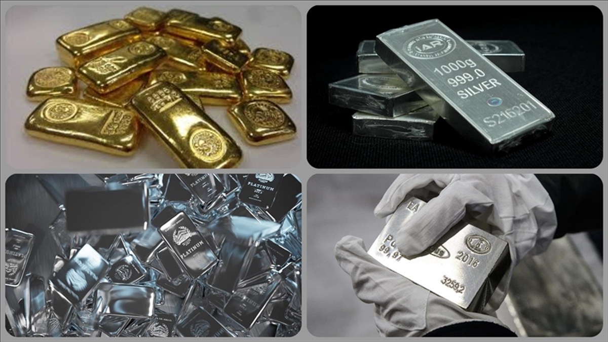Değerli metaller yılın ilk yarısında kayıplara oynadı Değerli metaller yılın ilk yarısında kayıplara oynadı