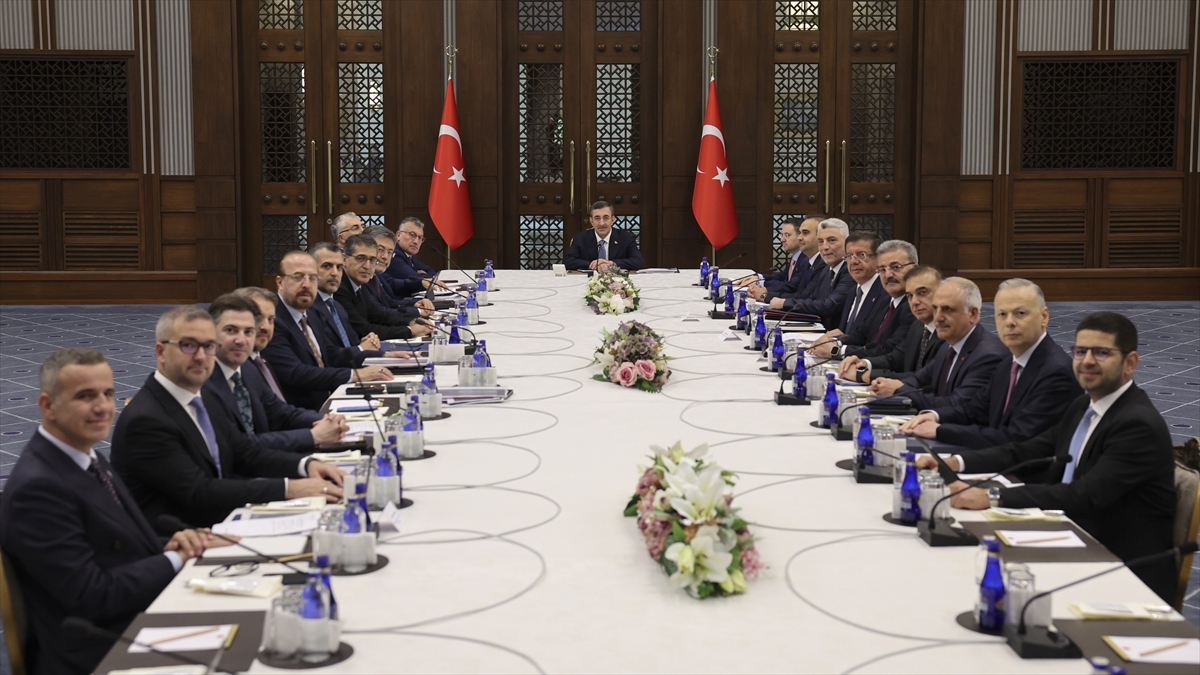Ekonomi Koordinasyon Kurulu, Cumhurbaşkanı Yardımcısı Yılmaz başkanlığında toplandı