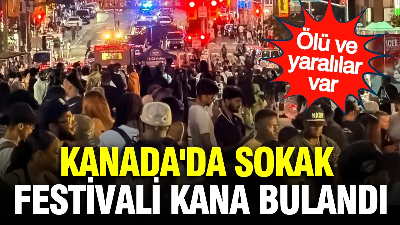 Kanada’da sokak festivali kana bulandı… Kanada’da sokak festivali kana bulandı…