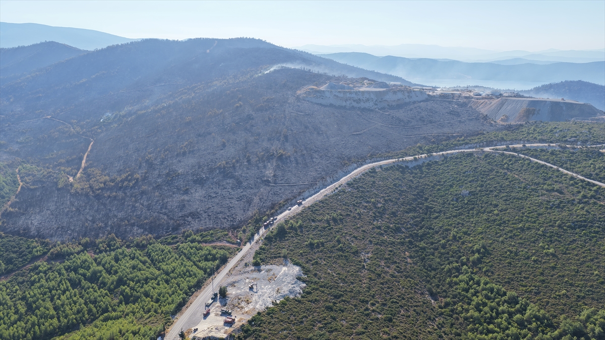 Manisa ve Muğla’daki orman yangınları kontrol altında Manisa ve Muğla’daki orman yangınları kontrol altında