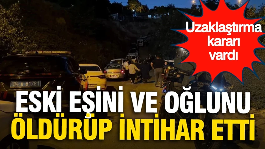 Uzaklaştırma kararı bulunan şahıs dehşet saçtı…