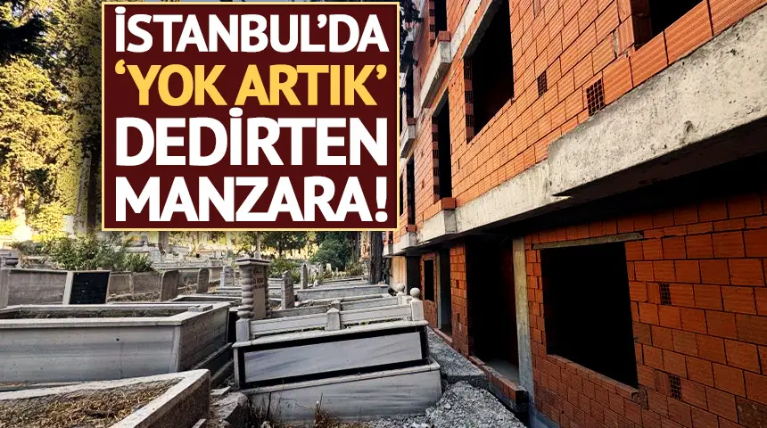 Şaşırtan görüntüler! Mezarlık manzaralı satılık sıfır daireler… Şaşırtan görüntüler! Mezarlık manzaralı satılık sıfır daireler…