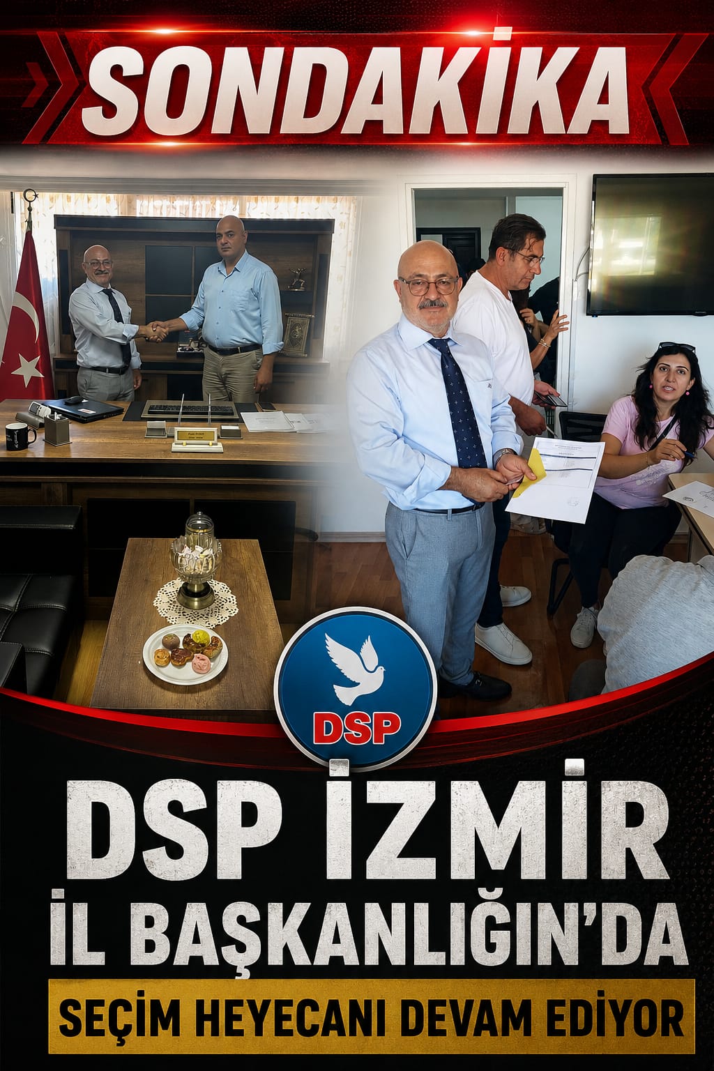DSP İzmir’de Kongre Rüzgarı: Bornova İlçe Başkanı Reşit Kocaaslan Oldu! DSP İzmir’de Kongre Rüzgarı: Bornova İlçe Başkanı Reşit Kocaaslan Oldu!