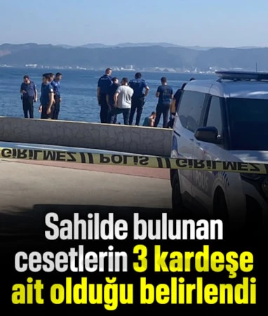 Kocaeli’de sahilde bulunan 3 cesedin kimlikleri belirlendi… Kocaeli’de sahilde bulunan 3 cesedin kimlikleri belirlendi…