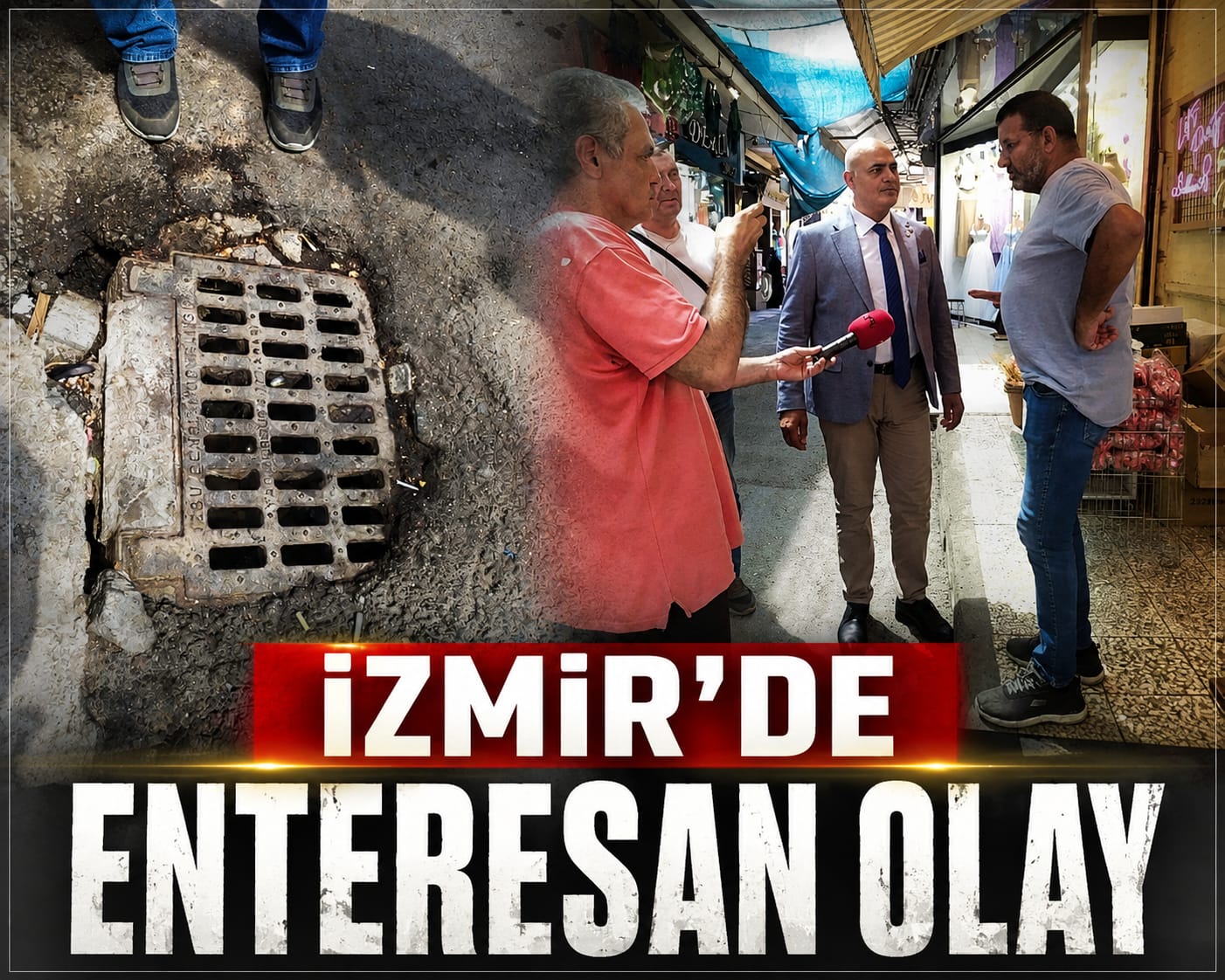 Kemeraltı ’nda Trajikomik Yetki Krizi: Ceza Keserken Sokak, Sel Basınca Pasaj!