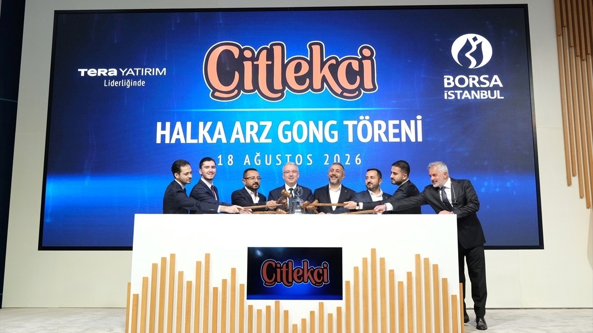 Borsa İstanbul’da gong Çitlekçi için çaldı