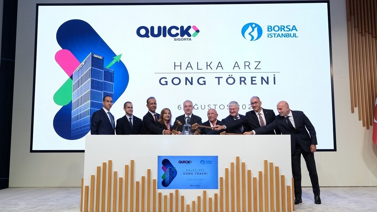 Borsa İstanbul’da gong Quick Sigorta için çaldı Borsa İstanbul’da gong Quick Sigorta için çaldı