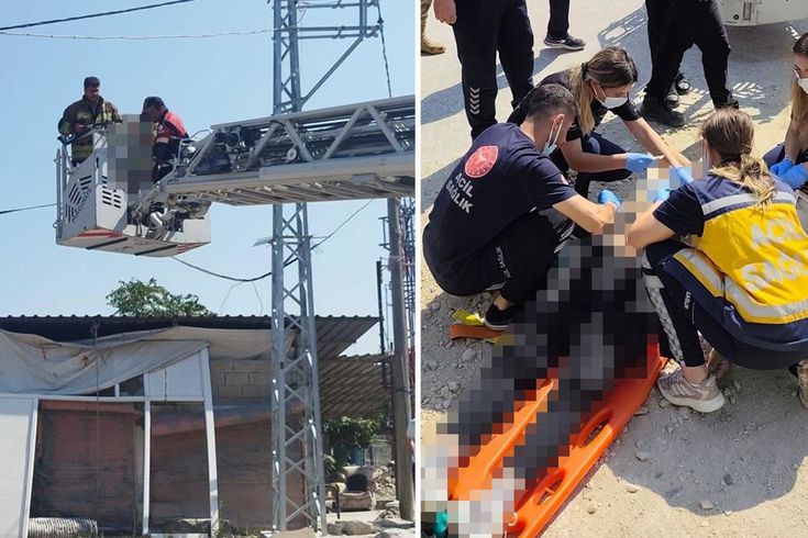 Elektrik direğinde erkek cesedi bulundu… Elektrik direğinde erkek cesedi bulundu…