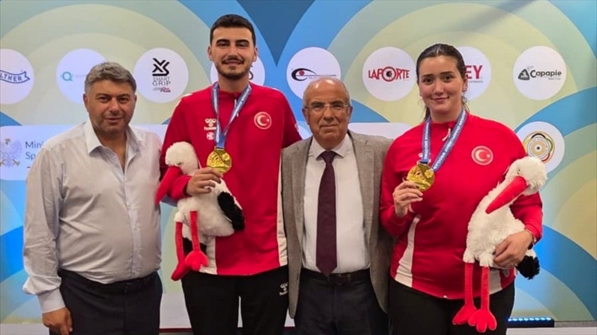 Milli atıcılar Şimal Yılmaz ile Fahrettincan Er, 23 yaş altında Avrupa şampiyonu oldu Milli atıcılar Şimal Yılmaz ile Fahrettincan Er, 23 yaş altında Avrupa şampiyonu oldu