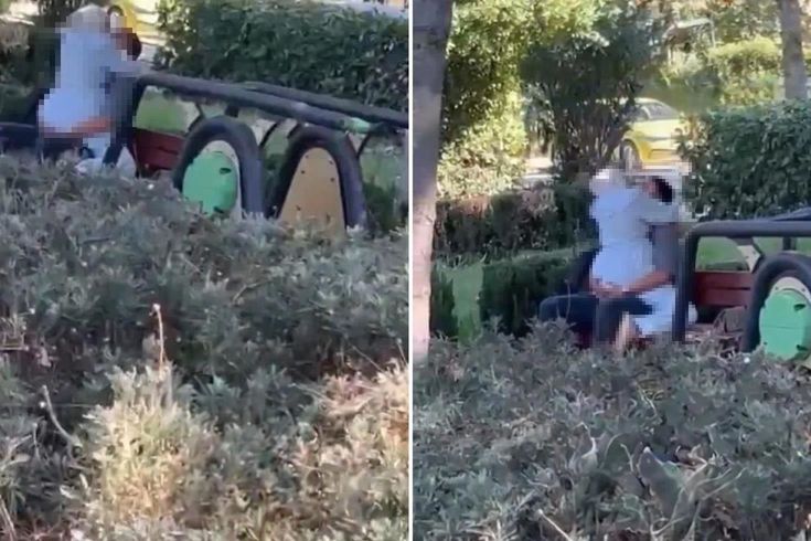Bakırköy’de parkta uygunsuz davranışlarda bulunan 2 kişi gözaltına alındı… Bakırköy’de parkta uygunsuz davranışlarda bulunan 2 kişi gözaltına alındı…