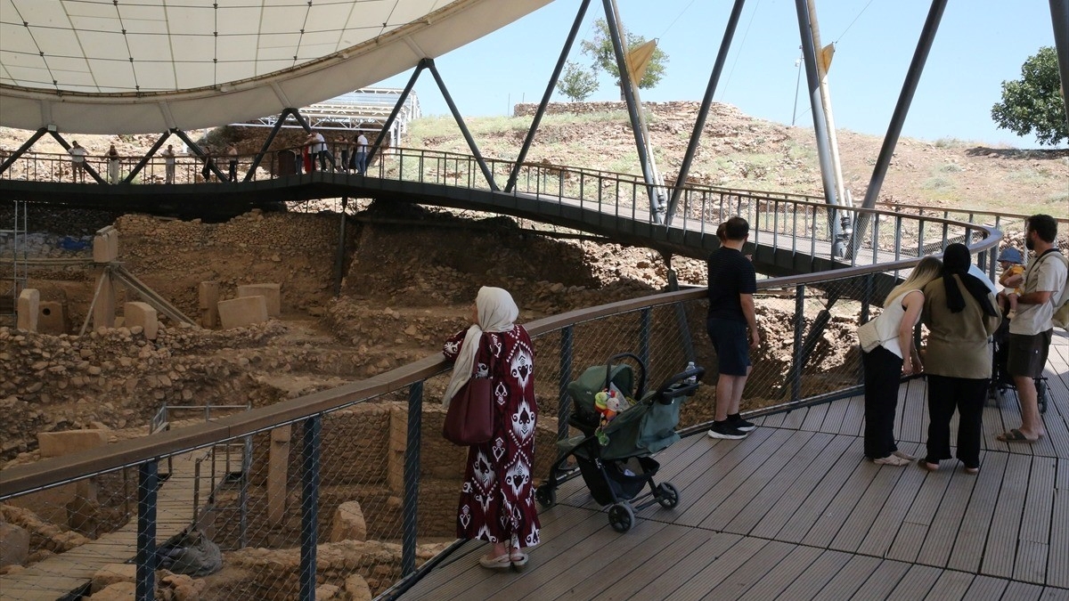 Şanlıurfa’daki arkeolojik alanlar turistlerin ilgisini çekiyor