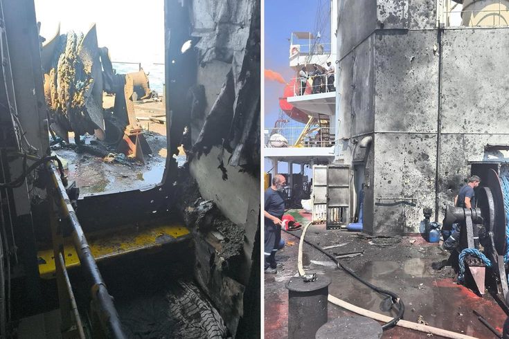 Rusya açıklarındaki Türk kuru yük gemisine İHA saldırısı…