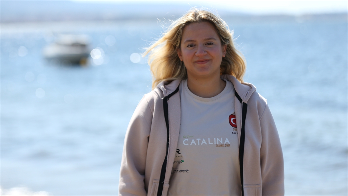 Catalina Kanalı’nı geçen Ece Demir’in yeni hedefi Manş Denizi