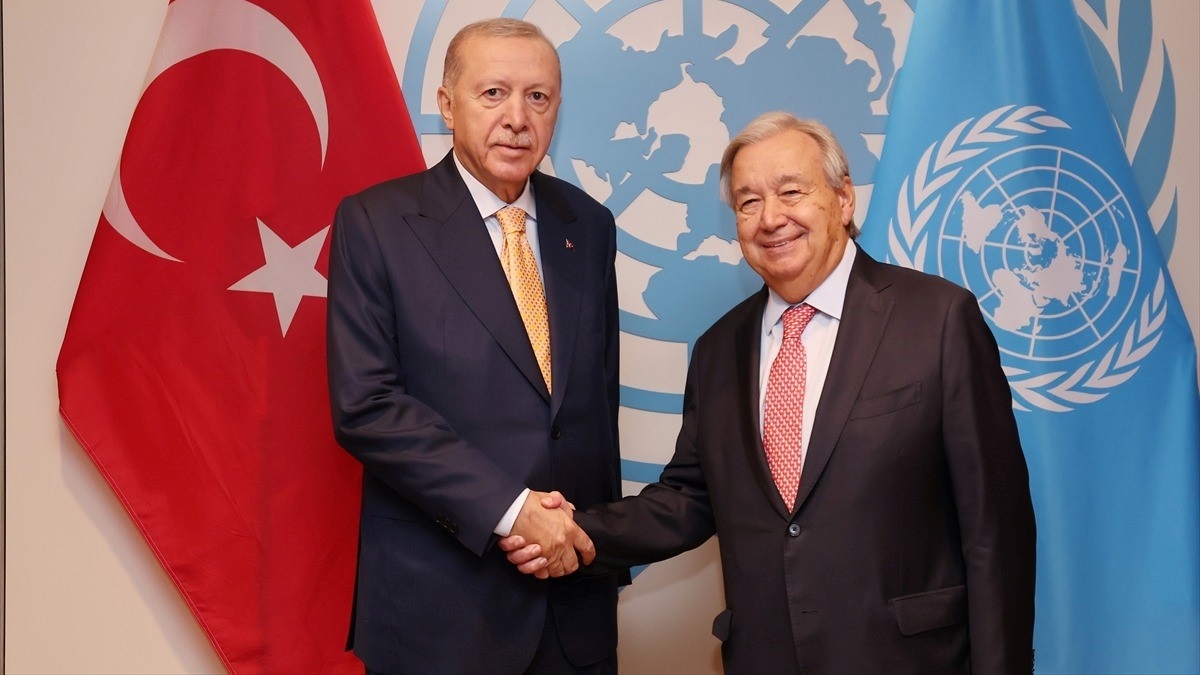 Cumhurbaşkanı Erdoğan, BM Genel Sekreteri Guterres ile görüştü Cumhurbaşkanı Erdoğan, BM Genel Sekreteri Guterres ile görüştü