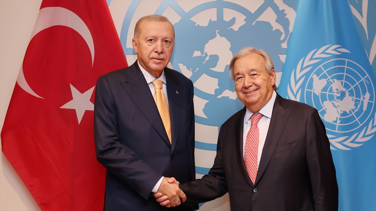 Cumhurbaşkanı Erdoğan’dan Birleşmiş Milletlerde yoğun diplomasi trafiği Cumhurbaşkanı Erdoğan’dan Birleşmiş Milletlerde yoğun diplomasi trafiği