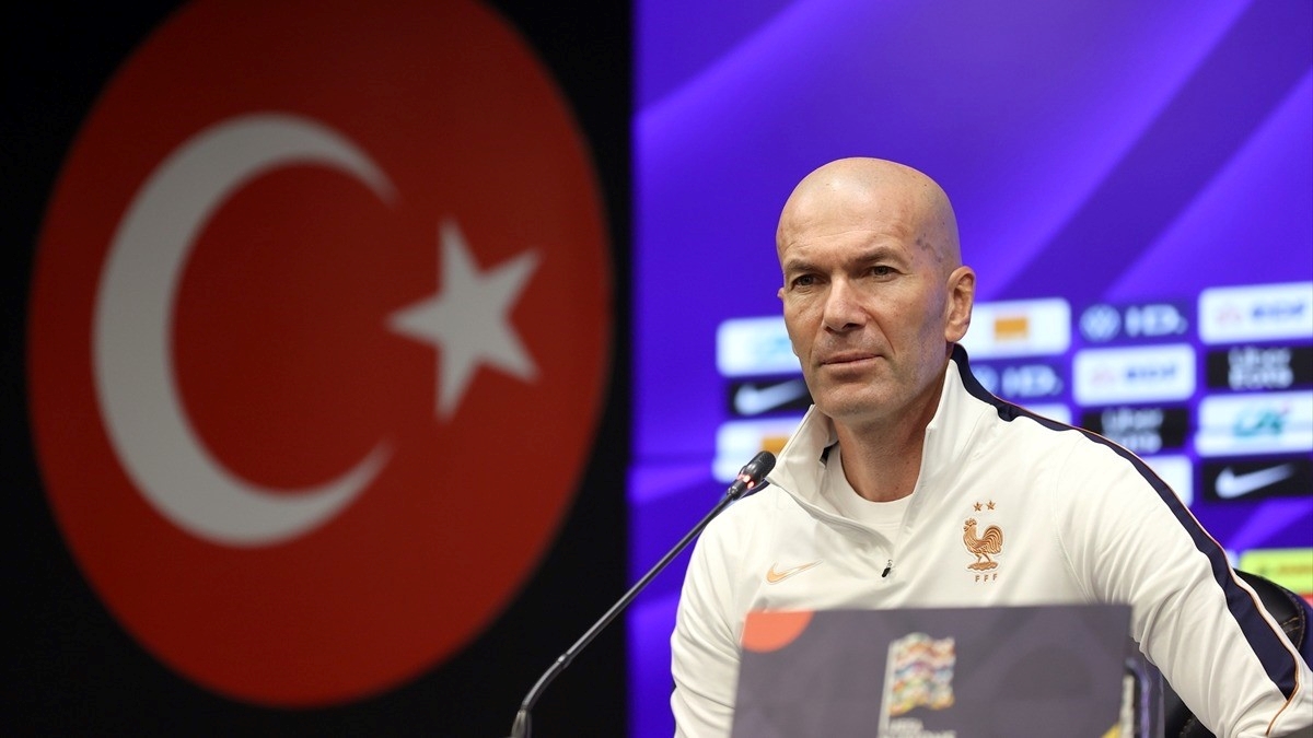 Fransa Milli Takımı Teknik Direktörü Zinedine Zidane: Türkiye çok iyi bir takım Fransa Milli Takımı Teknik Direktörü Zinedine Zidane: Türkiye çok iyi bir takım