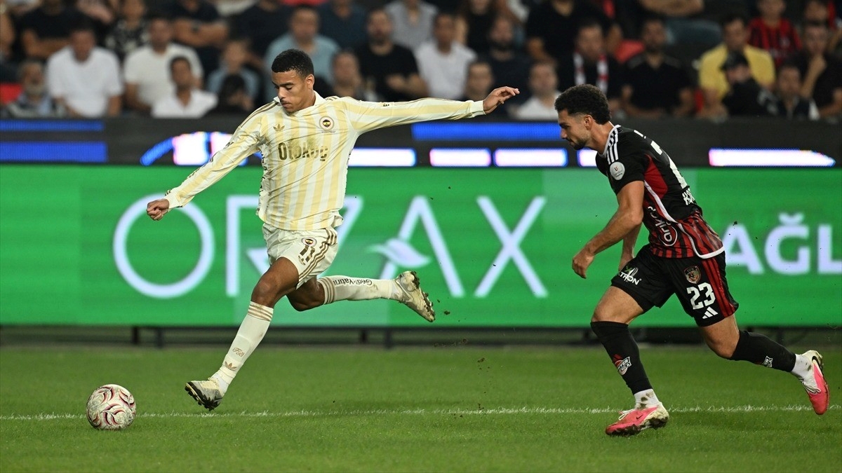 Gaziantep FK ile Fenerbahçe berabere kaldı