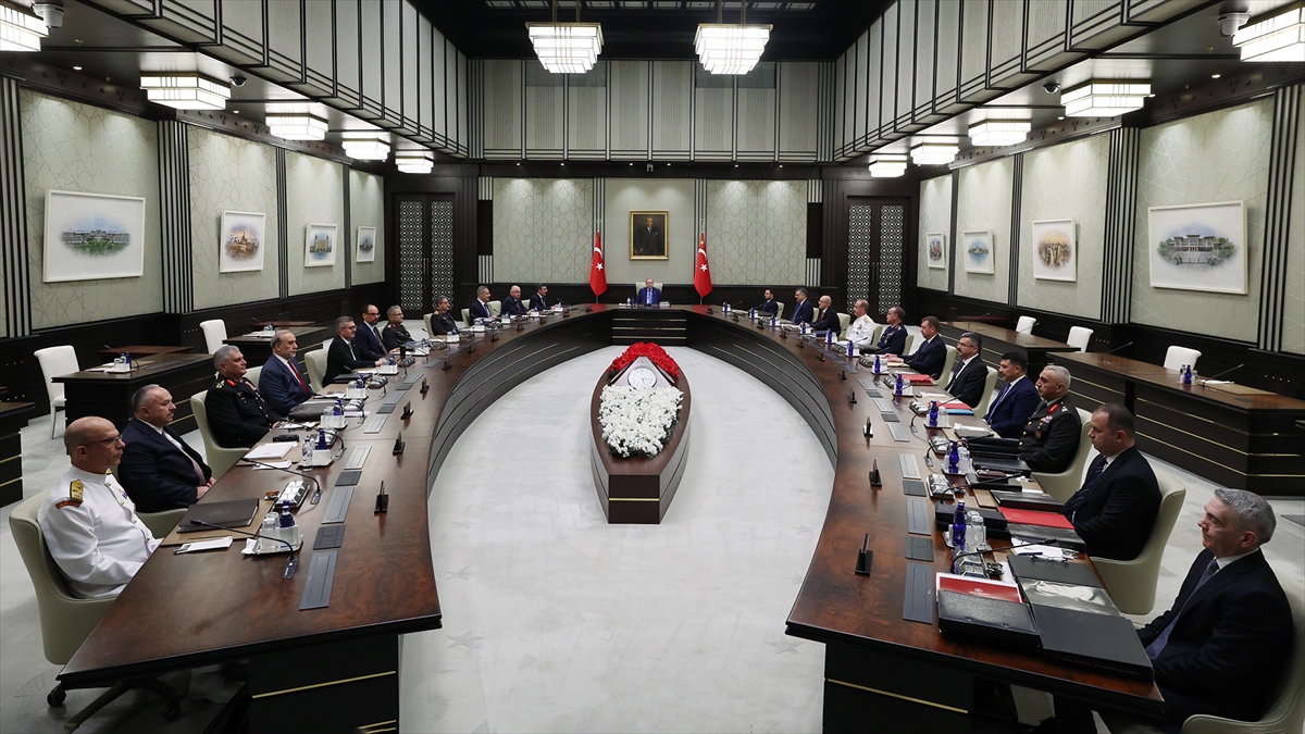MGK Bildirisi: Terörsüz Türkiye ve Terörsüz Bölge için atılan adımlar değerlendirildi