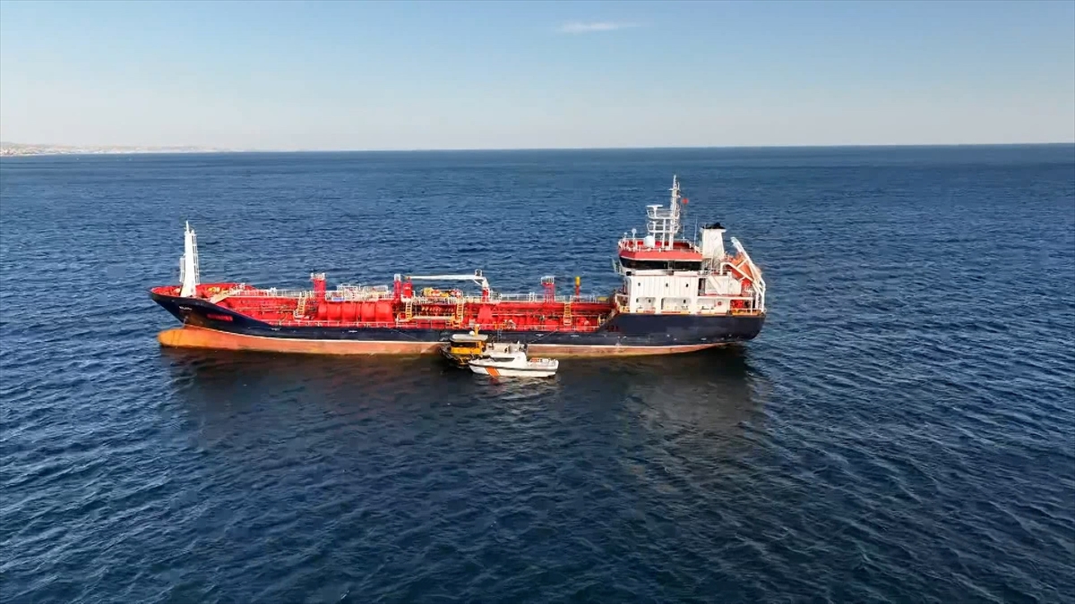 Silivri açıklarındaki kazada batan geminin yeri tespit edildi
