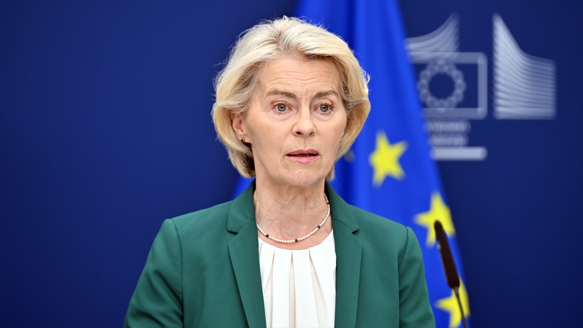 Von der Leyen, AB’nin İsrail’e karşı tutum alamamasına üyeler arasındaki bölünmüşlüğü gerekçe gösterdi