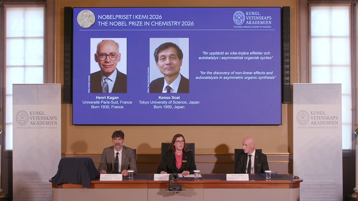 2026 Nobel Kimya Ödülü’nü Kagan ve Soai kazandı 2026 Nobel Kimya Ödülü’nü Kagan ve Soai kazandı