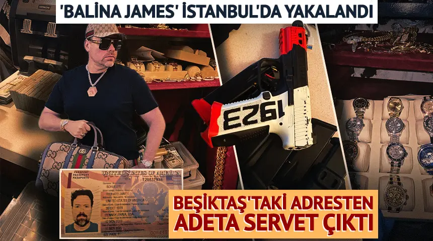 ‘Balina James’ İstanbul’da yakalandı! ‘Balina James’ İstanbul’da yakalandı!