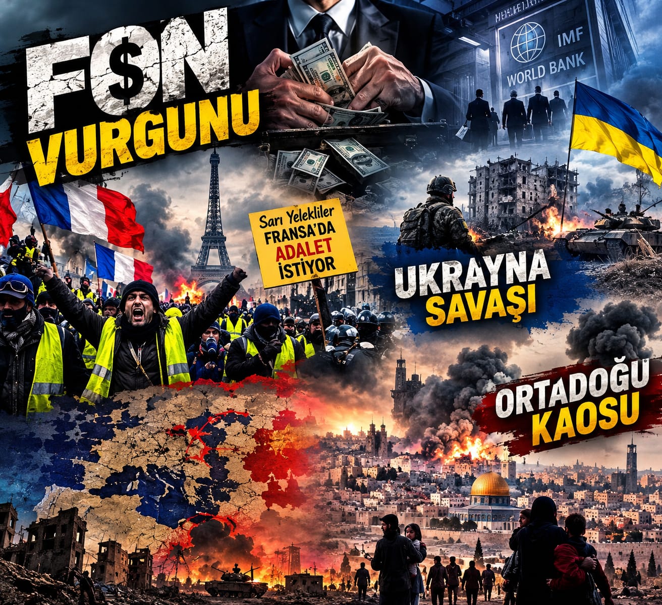 Medeniyetin İntihar Senaryosu: Küresel Güç Savaşları, Bütçe Çöküşleri ve Organize Finans Vurgunları…