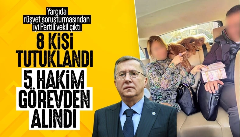 Yargıda rüşvet soruşturması genişliyor…