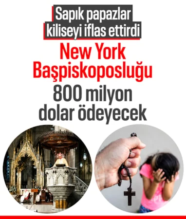 Başpiskoposluğu istismar davaları tazminatı kabul etti… Başpiskoposluğu istismar davaları tazminatı kabul etti…