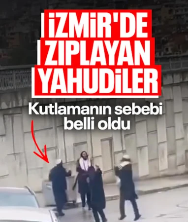 İzmir’de Hasidik Yahudiler Netanyahu’nun gidişini kutladı… İzmir’de Hasidik Yahudiler Netanyahu’nun gidişini kutladı…