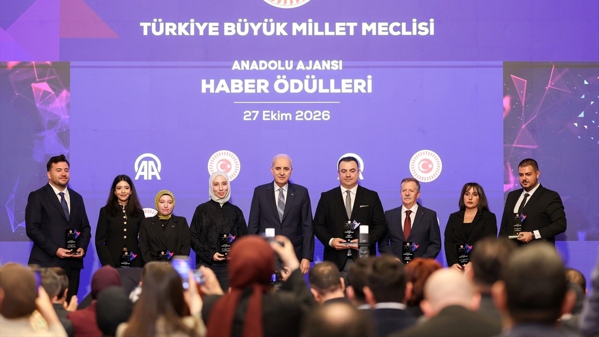 Anadolu Ajansı Haber Ödülleri TBMM’de düzenlenen törenle sahiplerini buldu